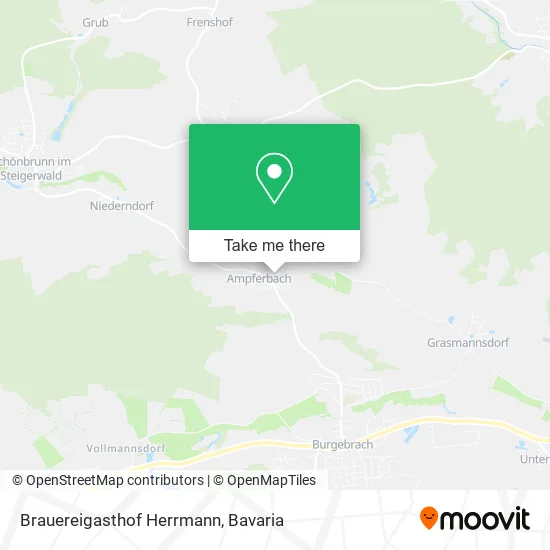 Карта Brauereigasthof Herrmann