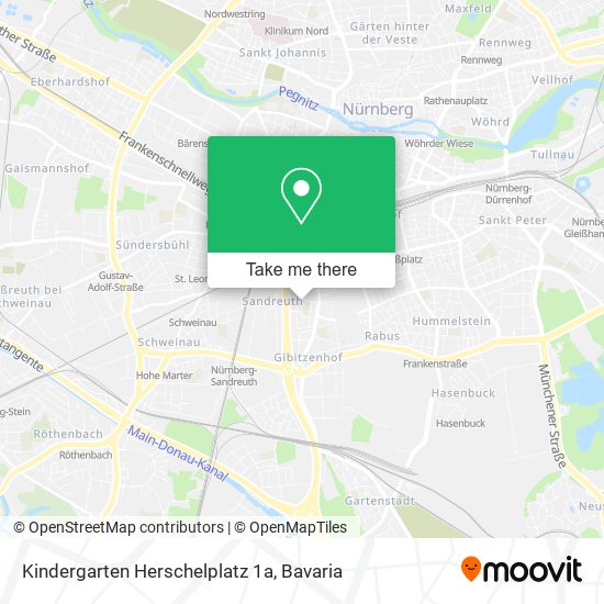 Kindergarten Herschelplatz 1a map