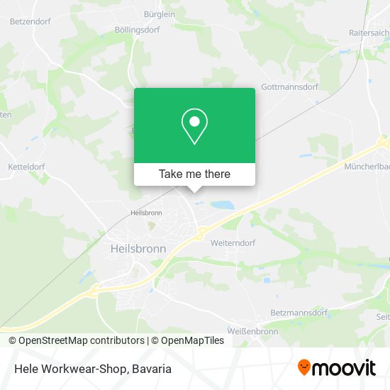 Hele Workwear-Shop map