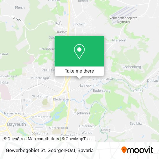 Карта Gewerbegebiet St. Georgen-Ost