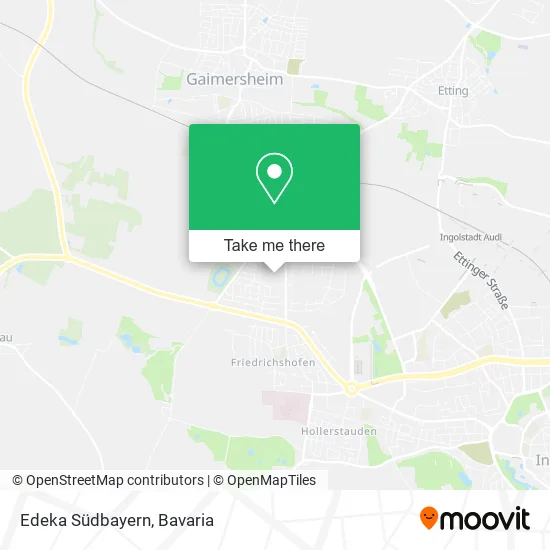 Карта Edeka Südbayern