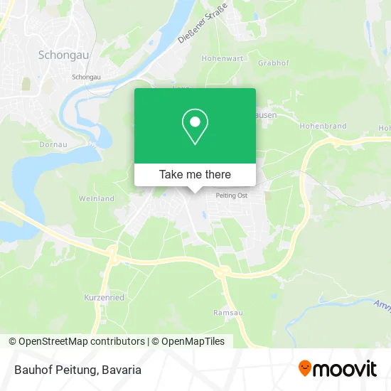 Карта Bauhof Peitung