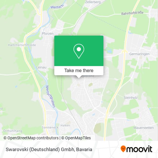 Swarovski (Deutschland) Gmbh map