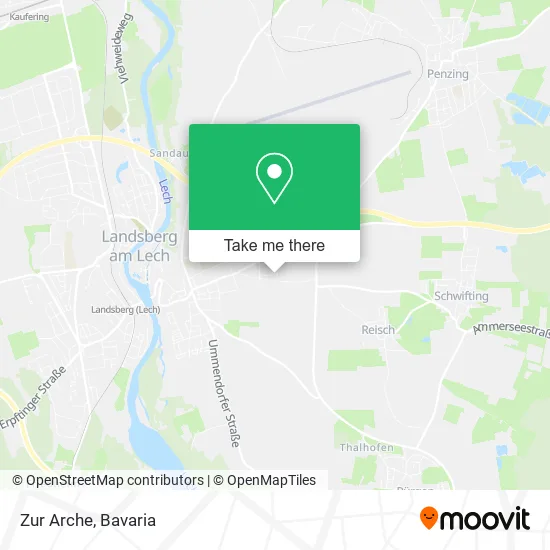 Карта Zur Arche