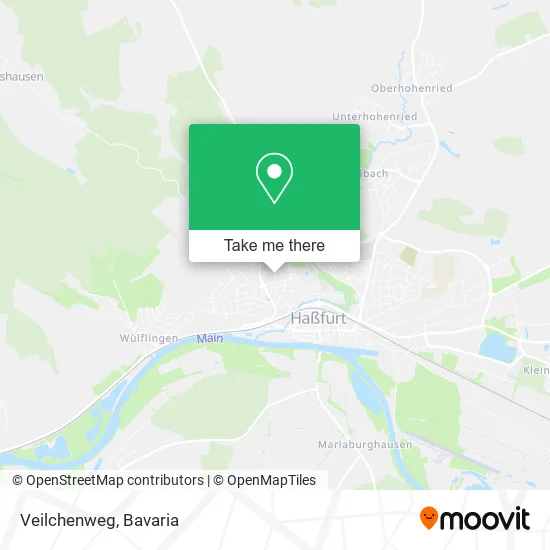 Карта Veilchenweg