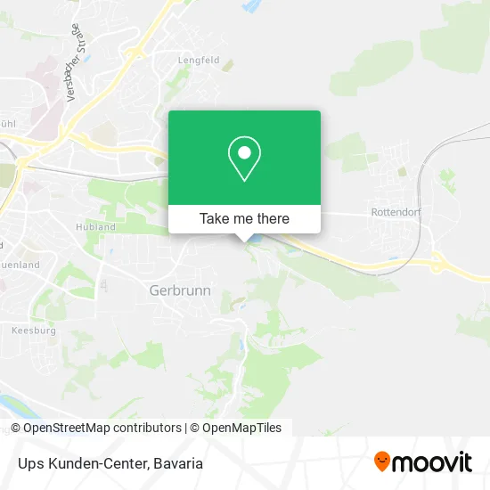 Карта Ups Kunden-Center