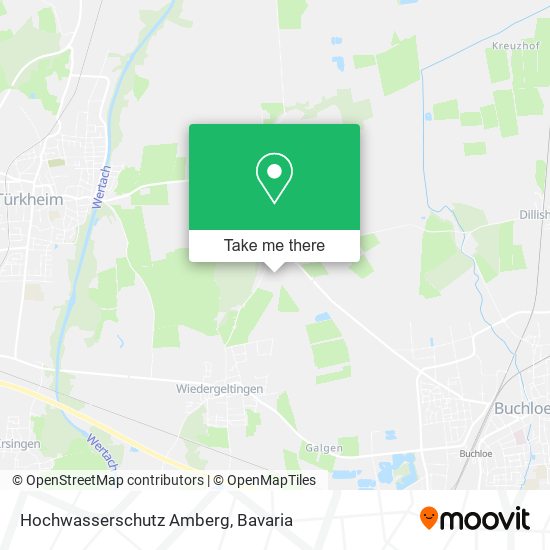 Hochwasserschutz Amberg map