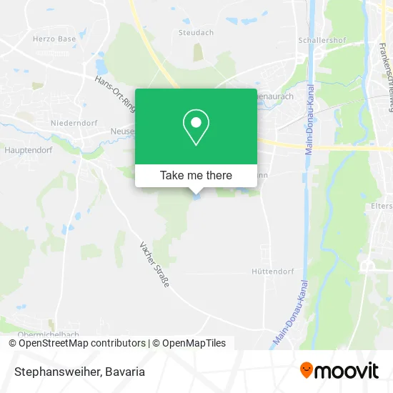 Карта Stephansweiher