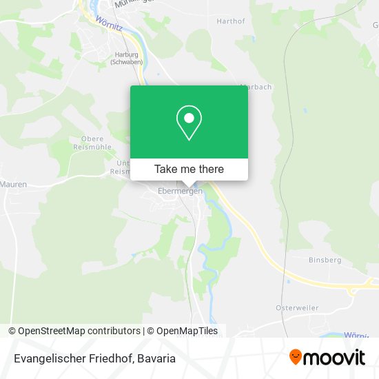 Evangelischer Friedhof map
