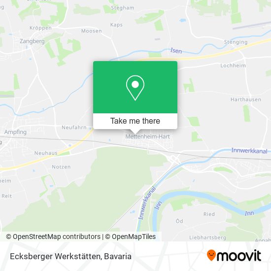 Ecksberger Werkstätten map