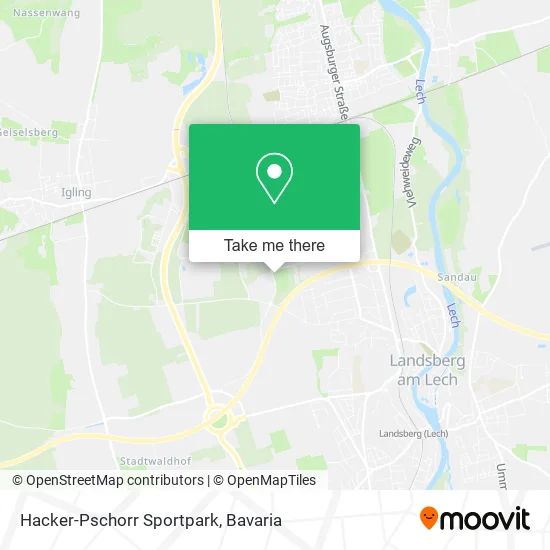 Hacker-Pschorr Sportpark map