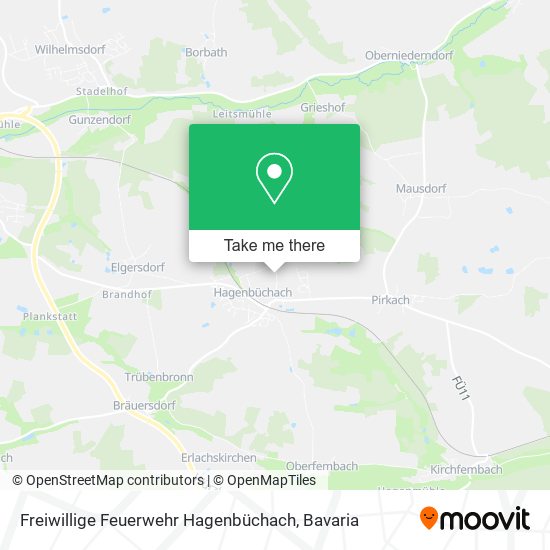 Freiwillige Feuerwehr Hagenbüchach map