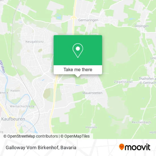 Карта Galloway Vom Birkenhof
