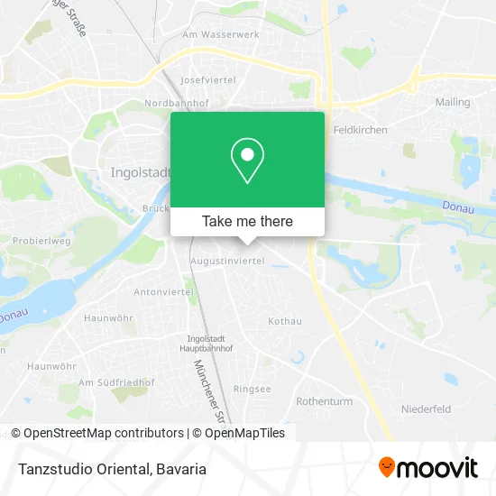 Карта Tanzstudio Oriental