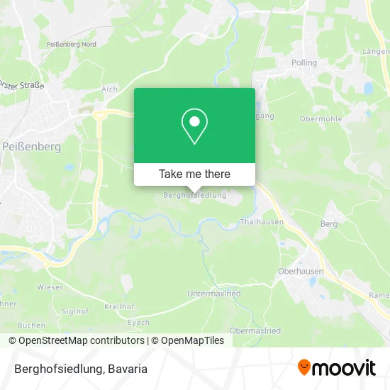 Карта Berghofsiedlung