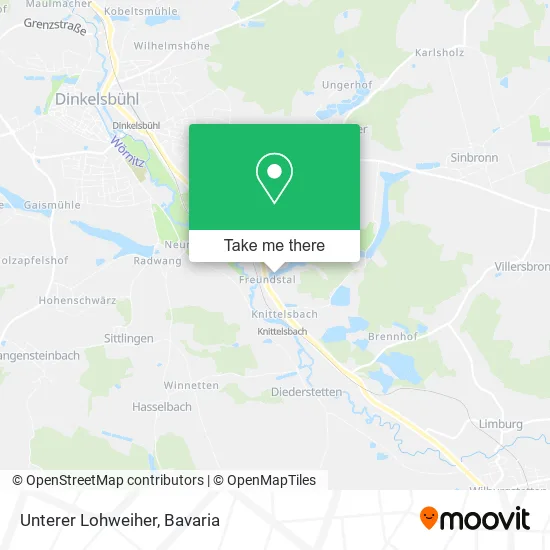 Карта Unterer Lohweiher