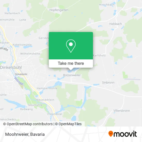 Карта Moohrweier