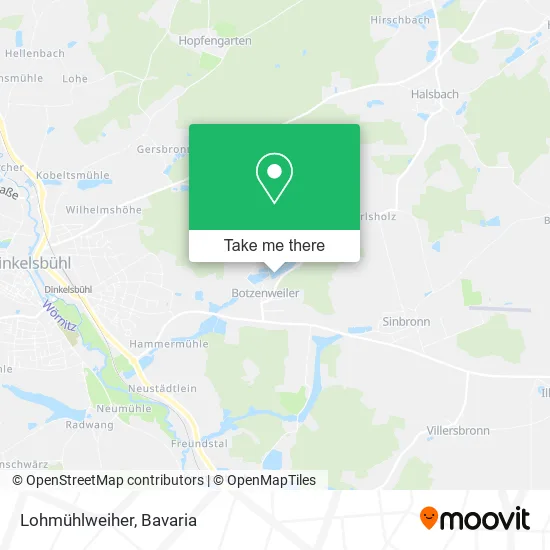 Карта Lohmühlweiher