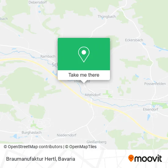 Карта Braumanufaktur Hertl