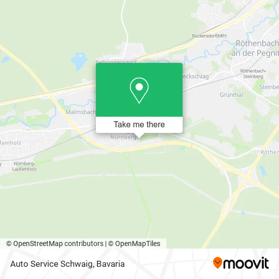 Карта Auto Service Schwaig