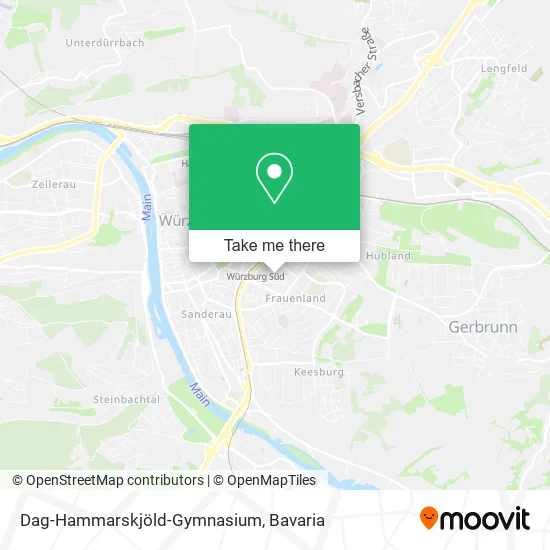 Dag-Hammarskjöld-Gymnasium map