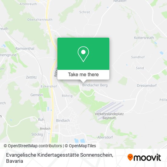 Evangelische Kindertagesstätte Sonnenschein map