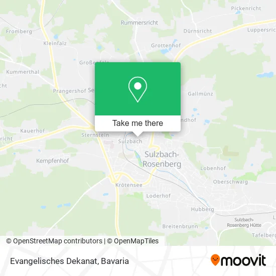 Карта Evangelisches Dekanat