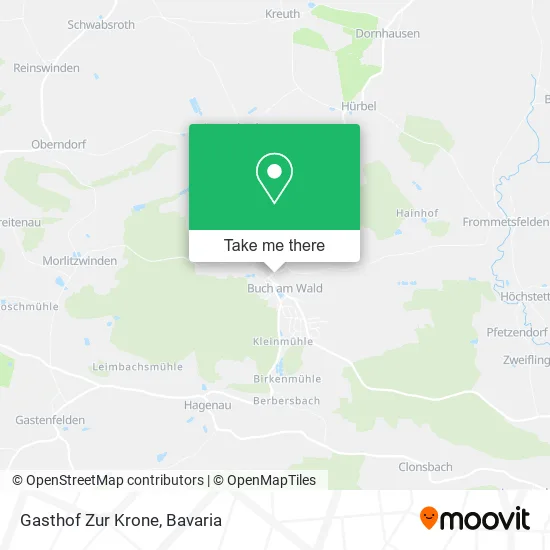 Карта Gasthof Zur Krone