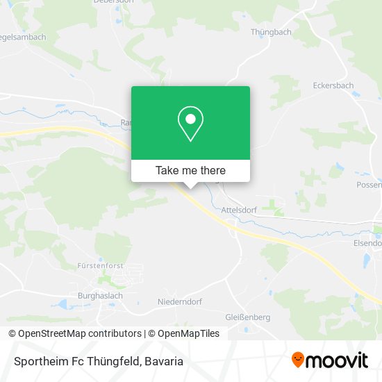 Sportheim Fc Thüngfeld map