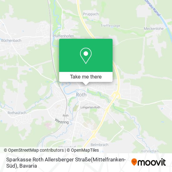 Sparkasse Roth Allersberger Straße(Mittelfranken-Süd) map