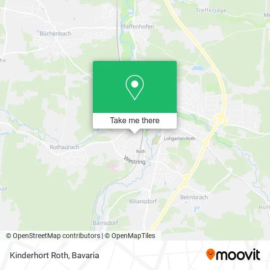 Карта Kinderhort Roth