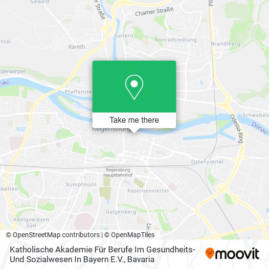 Katholische Akademie Für Berufe Im Gesundheits- Und Sozialwesen In Bayern E.V. map