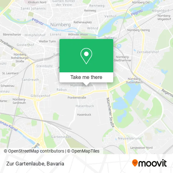 Карта Zur Gartenlaube