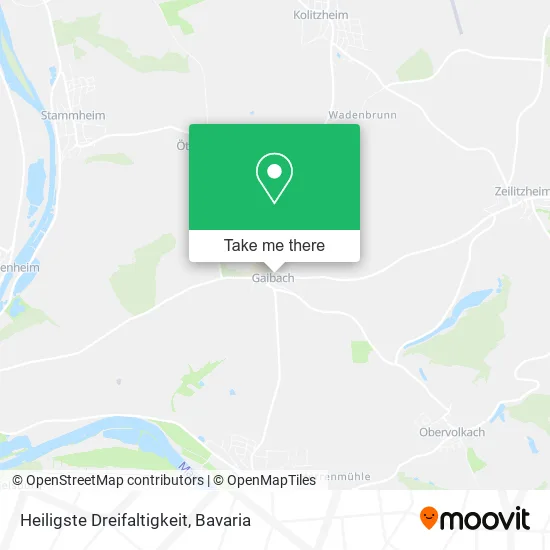 Карта Heiligste Dreifaltigkeit