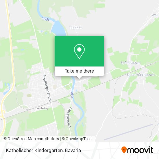 Katholischer Kindergarten map