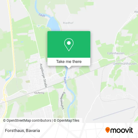 Карта Forsthaus