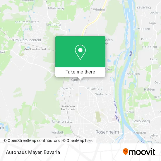 Autohaus Mayer map