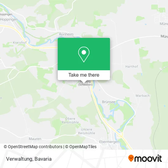 Карта Verwaltung