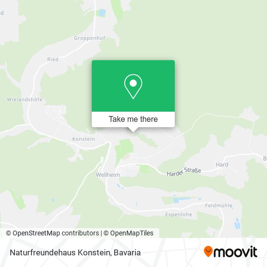 Naturfreundehaus Konstein map
