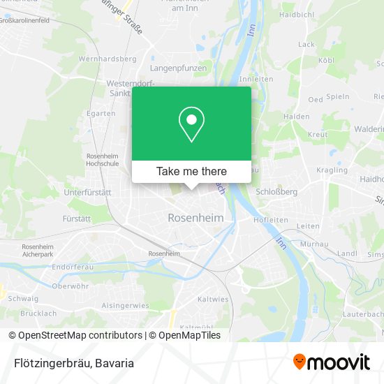 Flötzingerbräu map