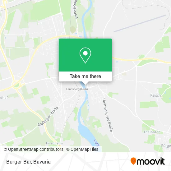Карта Burger Bar