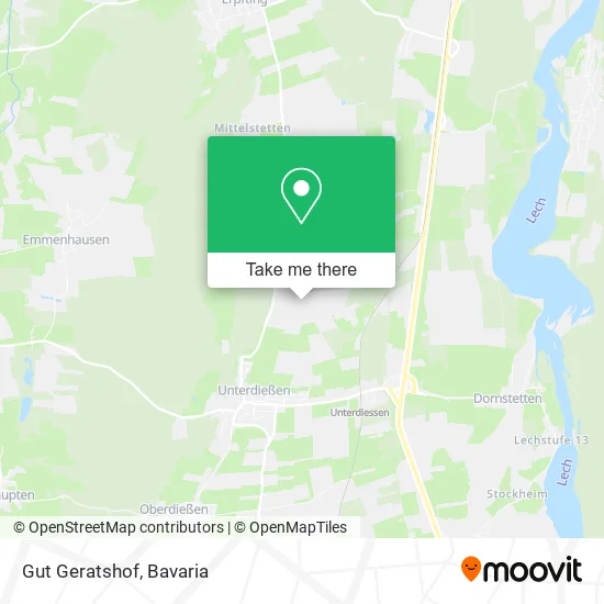 Карта Gut Geratshof