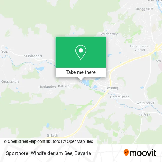 Карта Sporthotel Windfelder am See