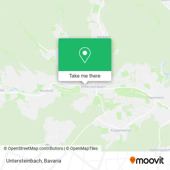 Карта Untersteinbach
