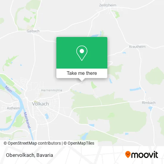 Карта Obervolkach