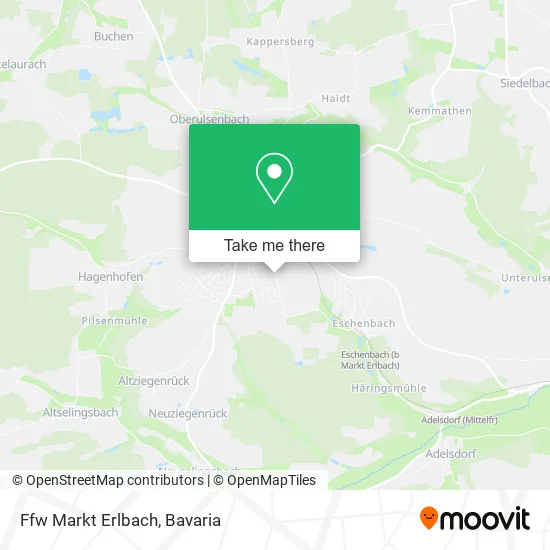 Карта Ffw Markt Erlbach
