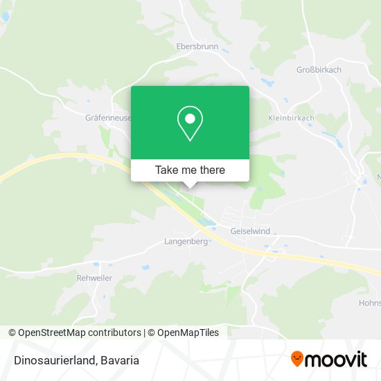 Карта Dinosaurierland