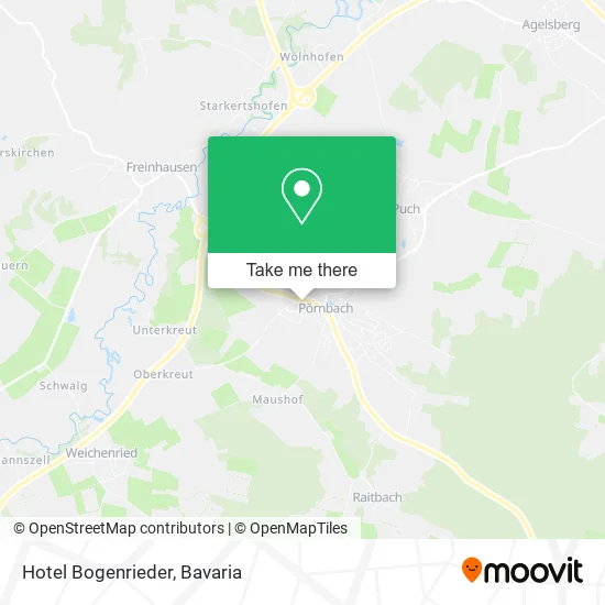 Карта Hotel Bogenrieder
