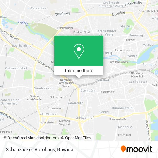 Schanzäcker Autohaus map