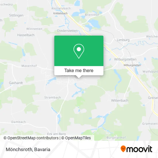 Карта Mönchsroth